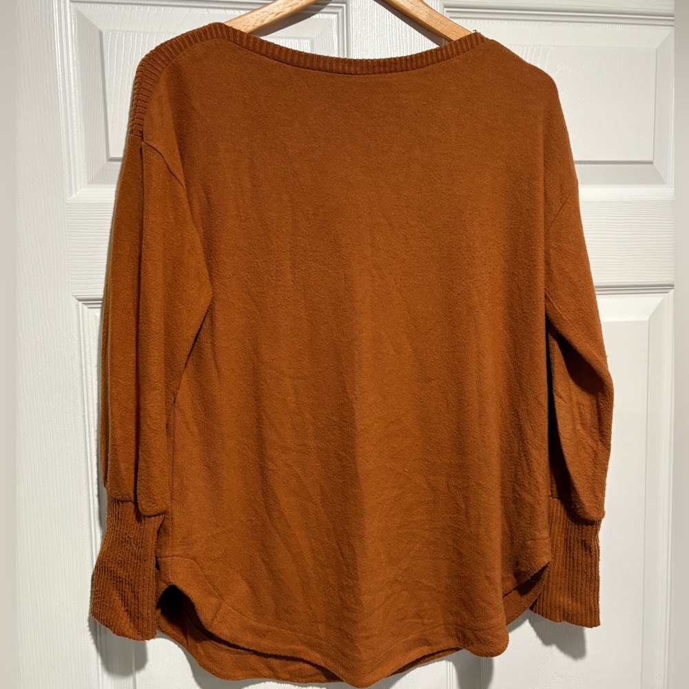 LOFT Warm Cinnamon Sweatshirt